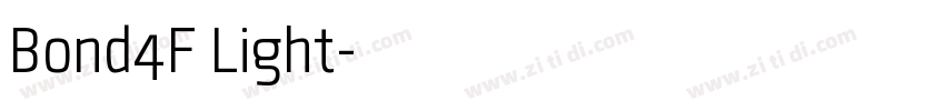 Bond4F Light字体转换 Bond4F Light字体转换